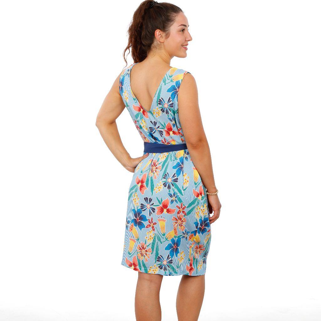 Preview: Papierschnittmuster Sommerkleid Frau Selma XS-XL